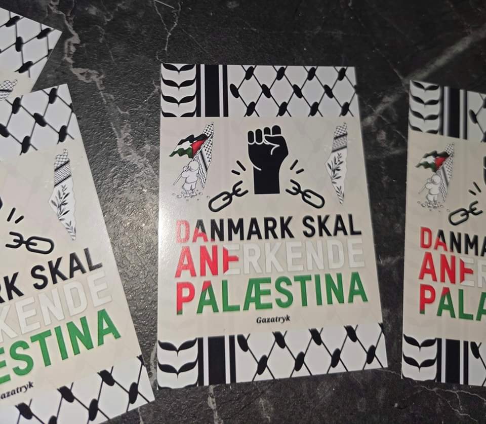 Street stickers - 50 pcs - Recognize Palestine