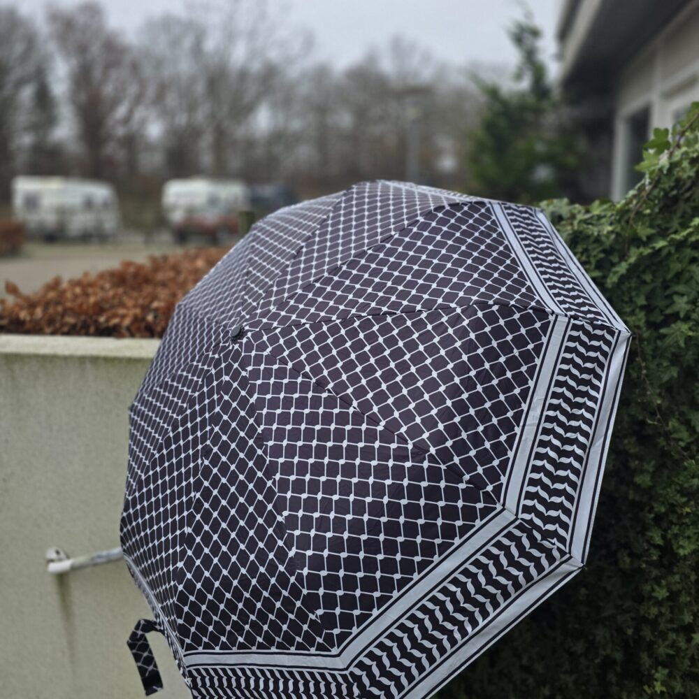 Umbrella - Black Keffiyeh/Kuffiyeh