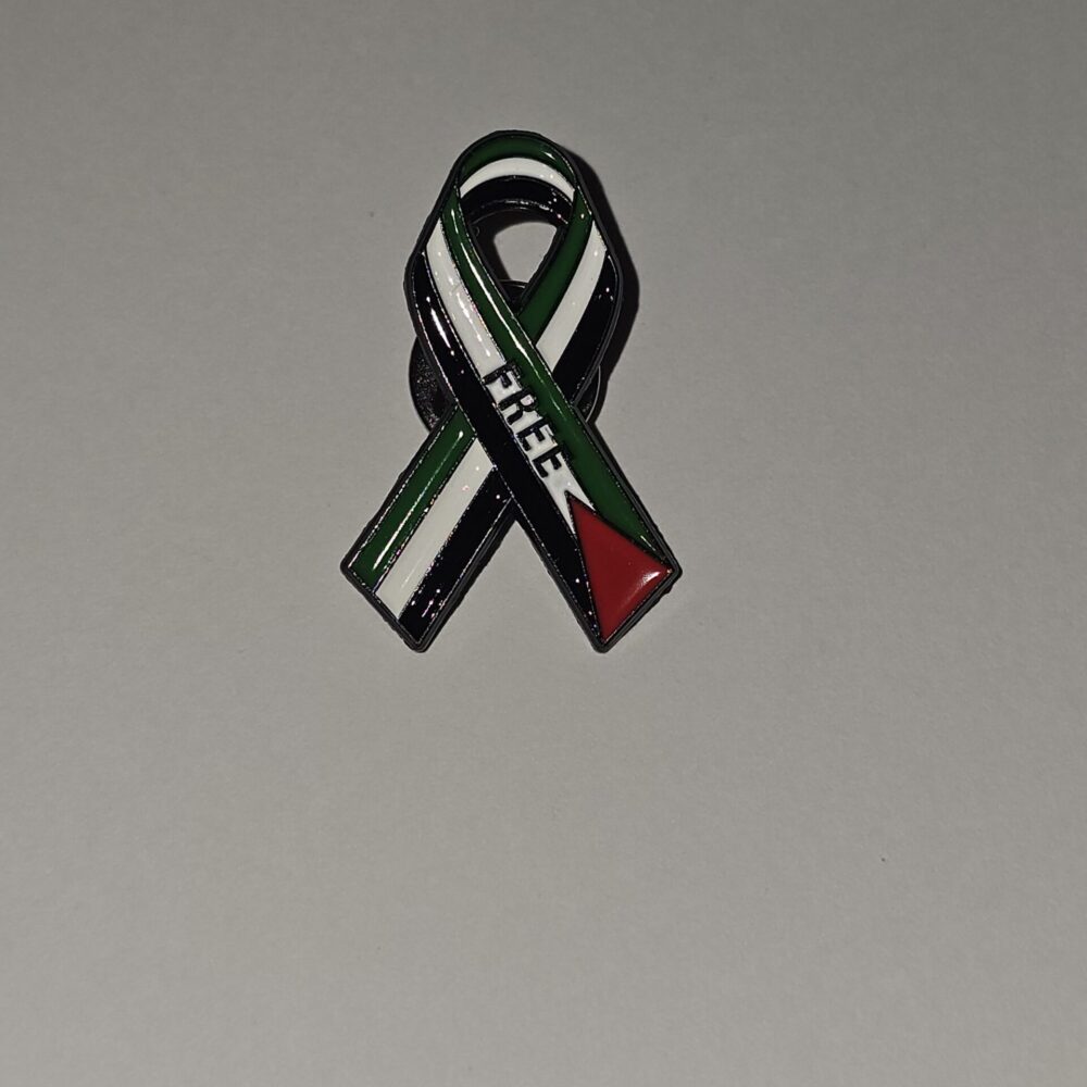 Brooch/Pin - Solidarity Free Palestine