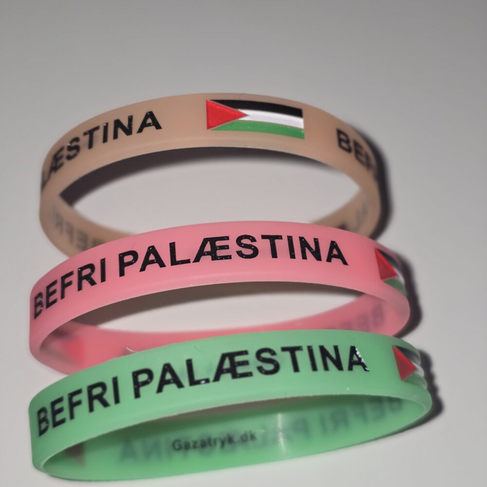 Luminous UV Bracelet - Free Palestine - Choose between Adult and Child Sizes