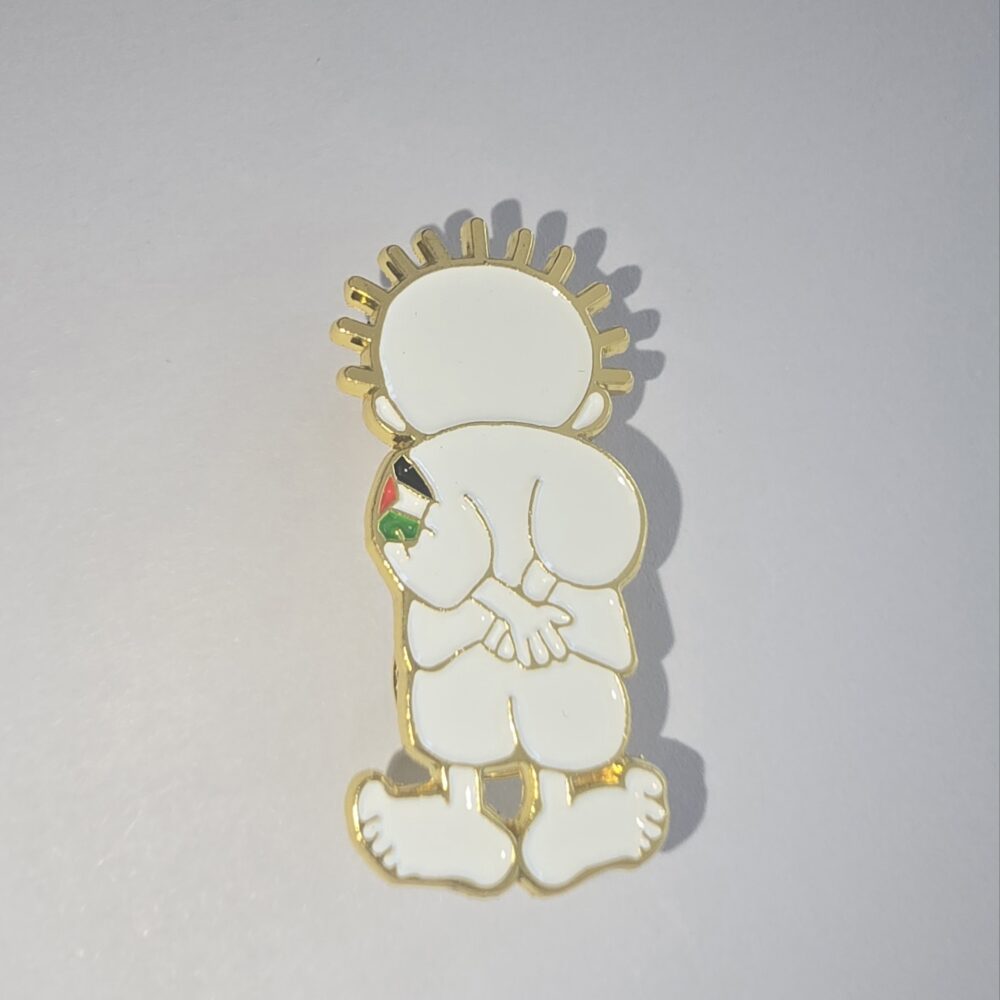 Brooch/Pin - Handala - Gold