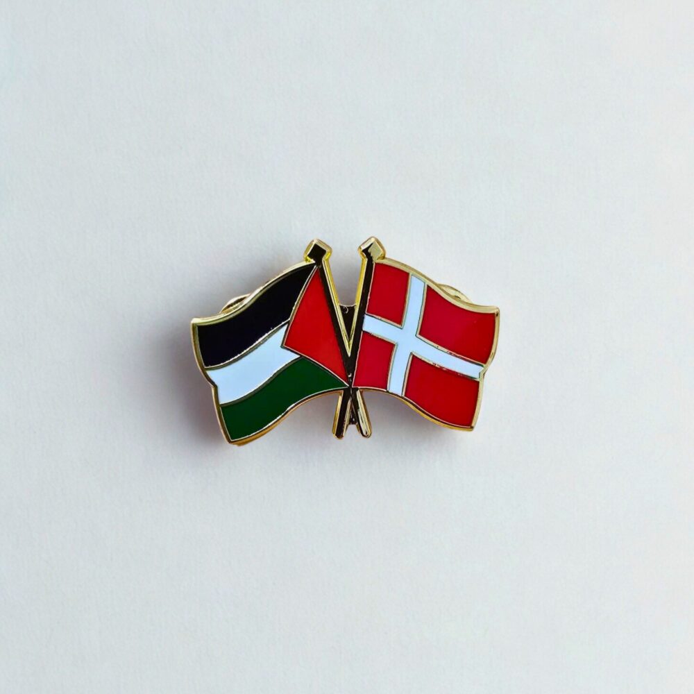 Brooch - Friendship Brooch - Palestine/Denmark - Gold