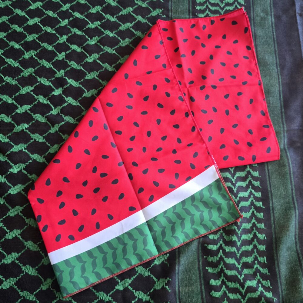 Keffiyeh - Bandana - Watermelon - 55×55 cm