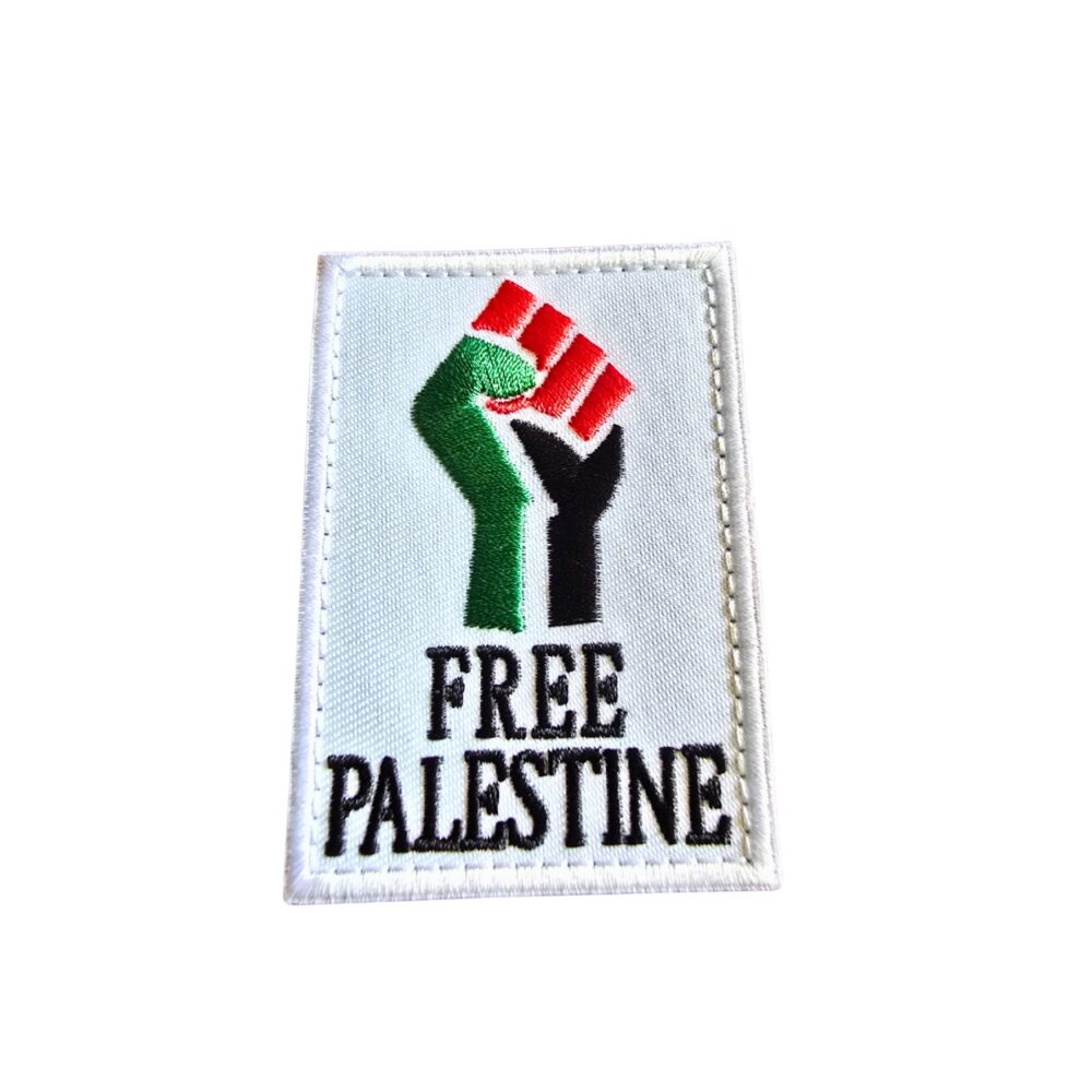 Embroidered Velcro Patch - Palestine fist (Free Palestine)