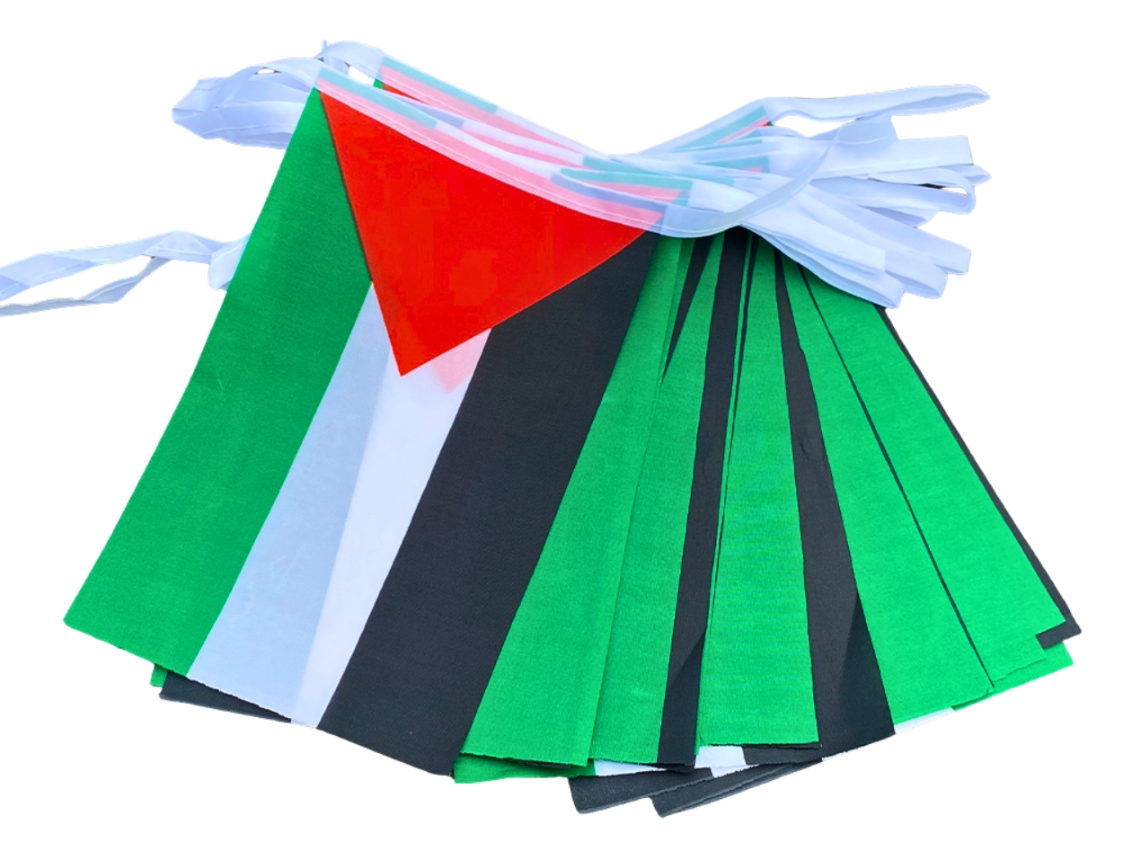 Palestine Flag garland - 20 pcs