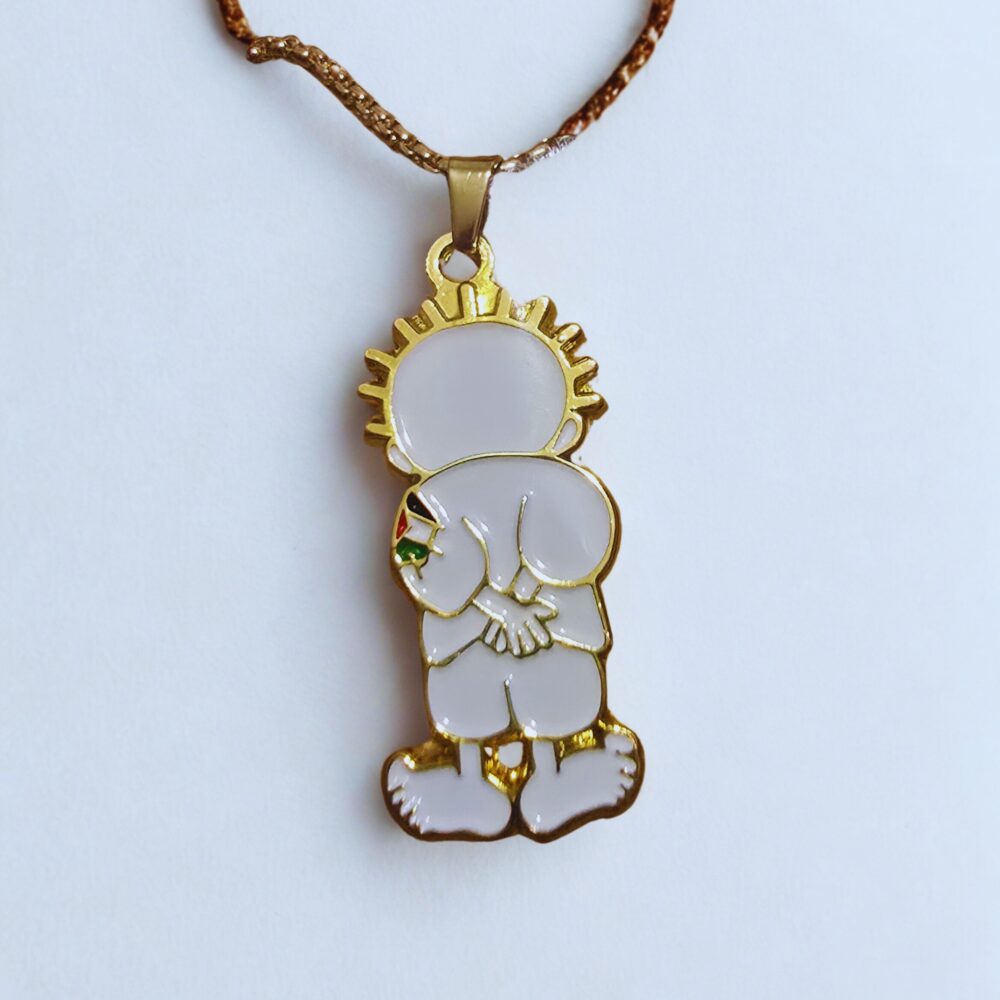 Necklace - Handala 18k gold plated