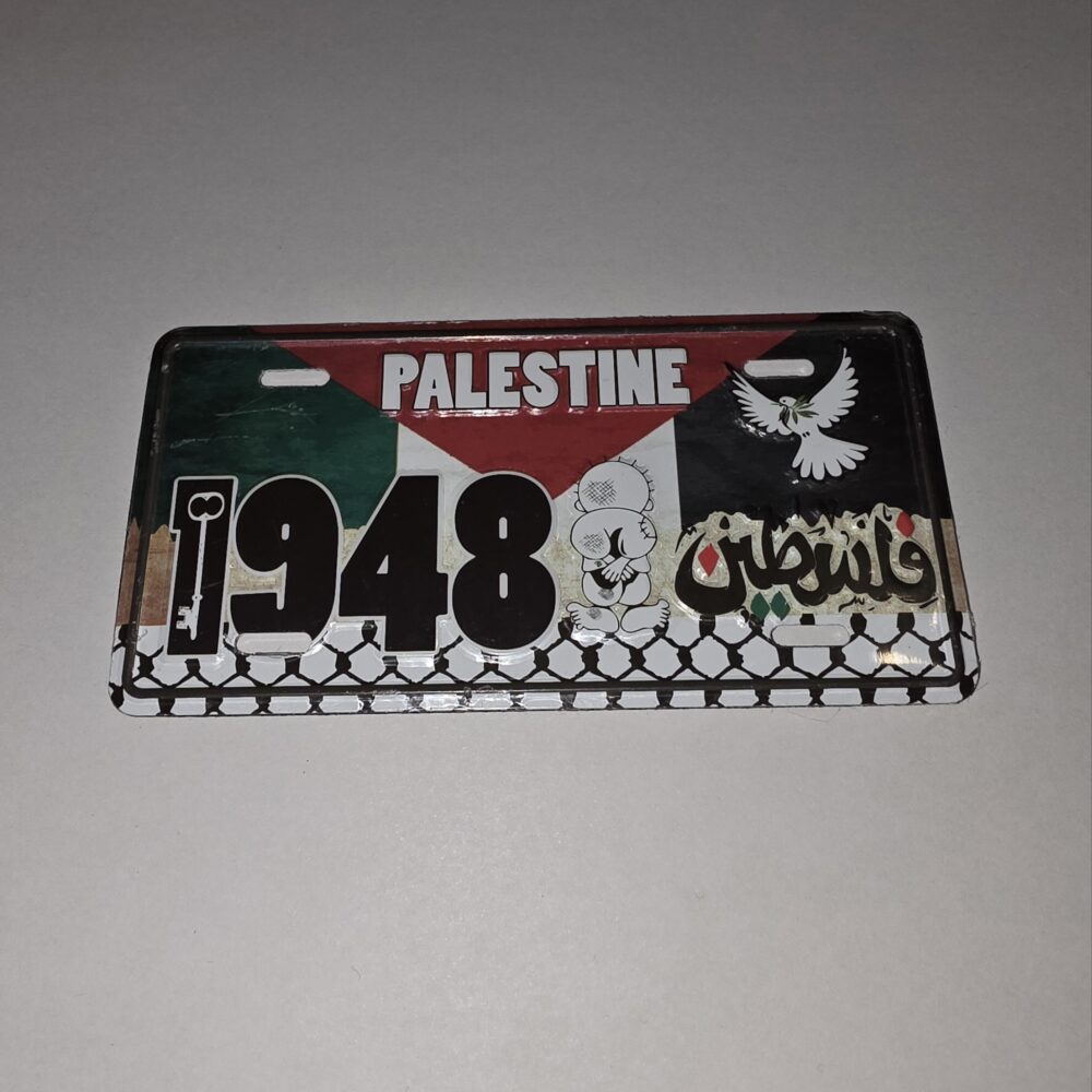 Magnet - License plate design