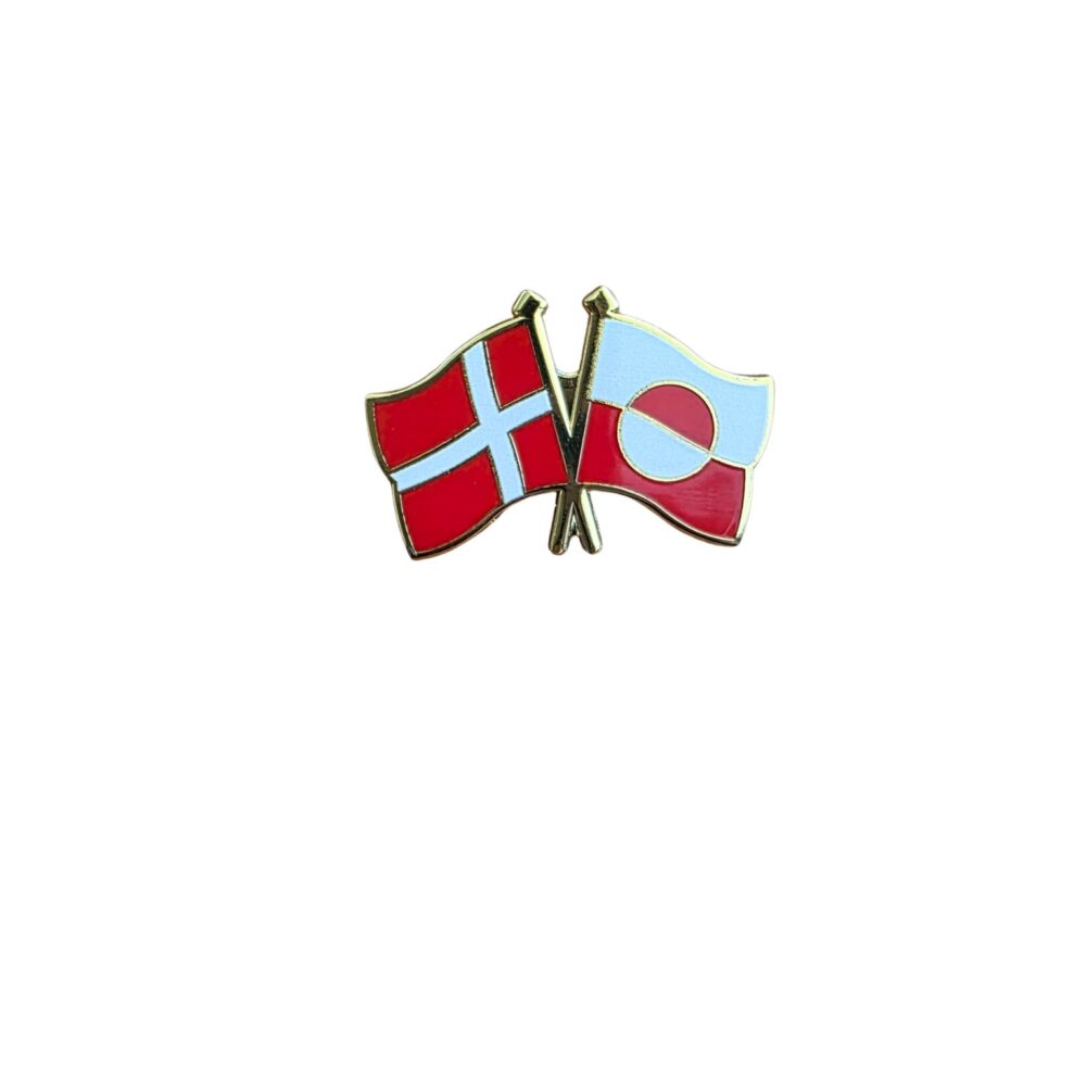 Brooch/Pin - Denmark/Greenland friendship brooch